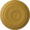 Ekena Millwork Caputo Ceiling Medallion (Fits Canopies up to 6"), Hand-Painted Iridescent Gold, 24 1/4"OD x 1 1/2"P CM24CAIGS - alternate 1